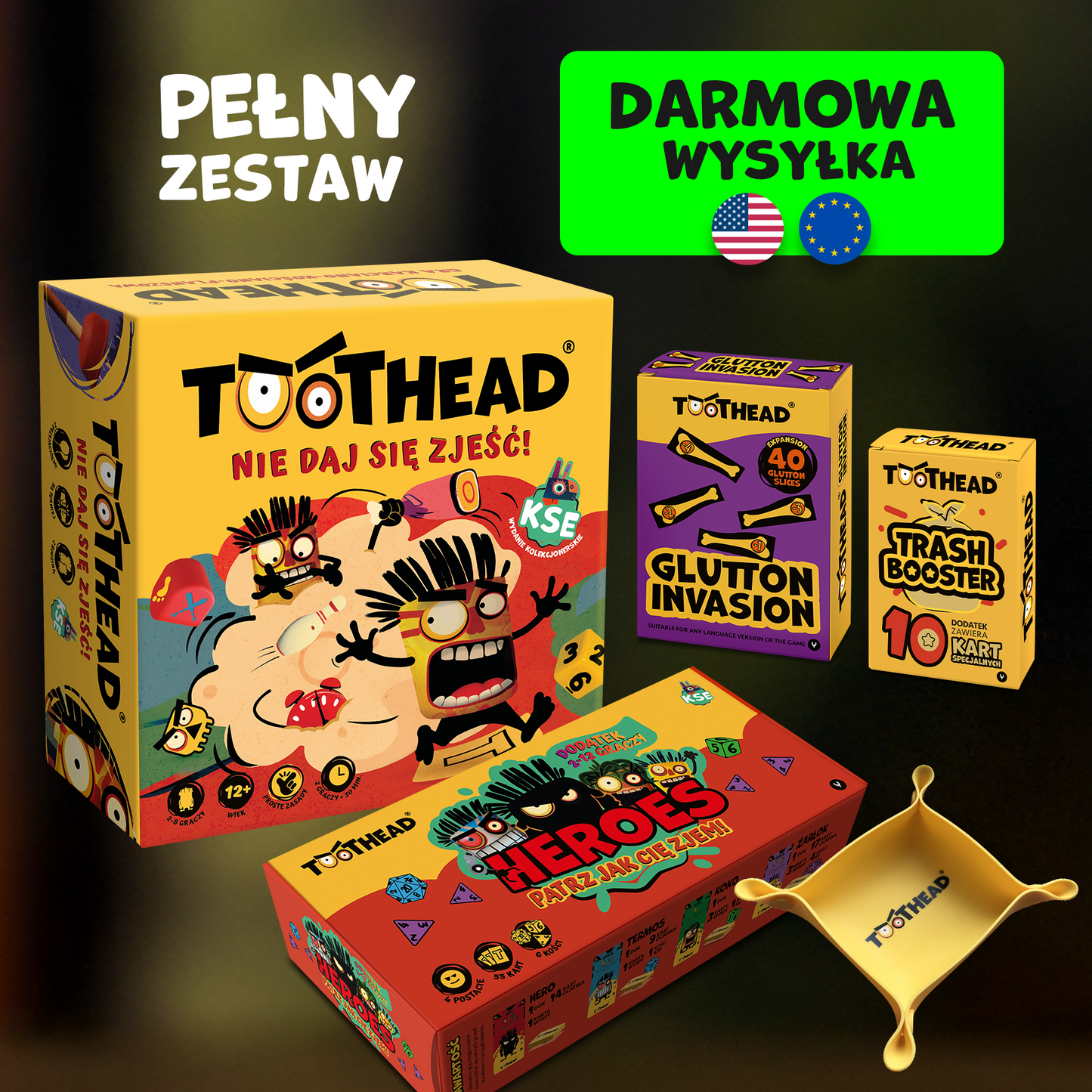 TOOTHEAD – Pełny Zestaw