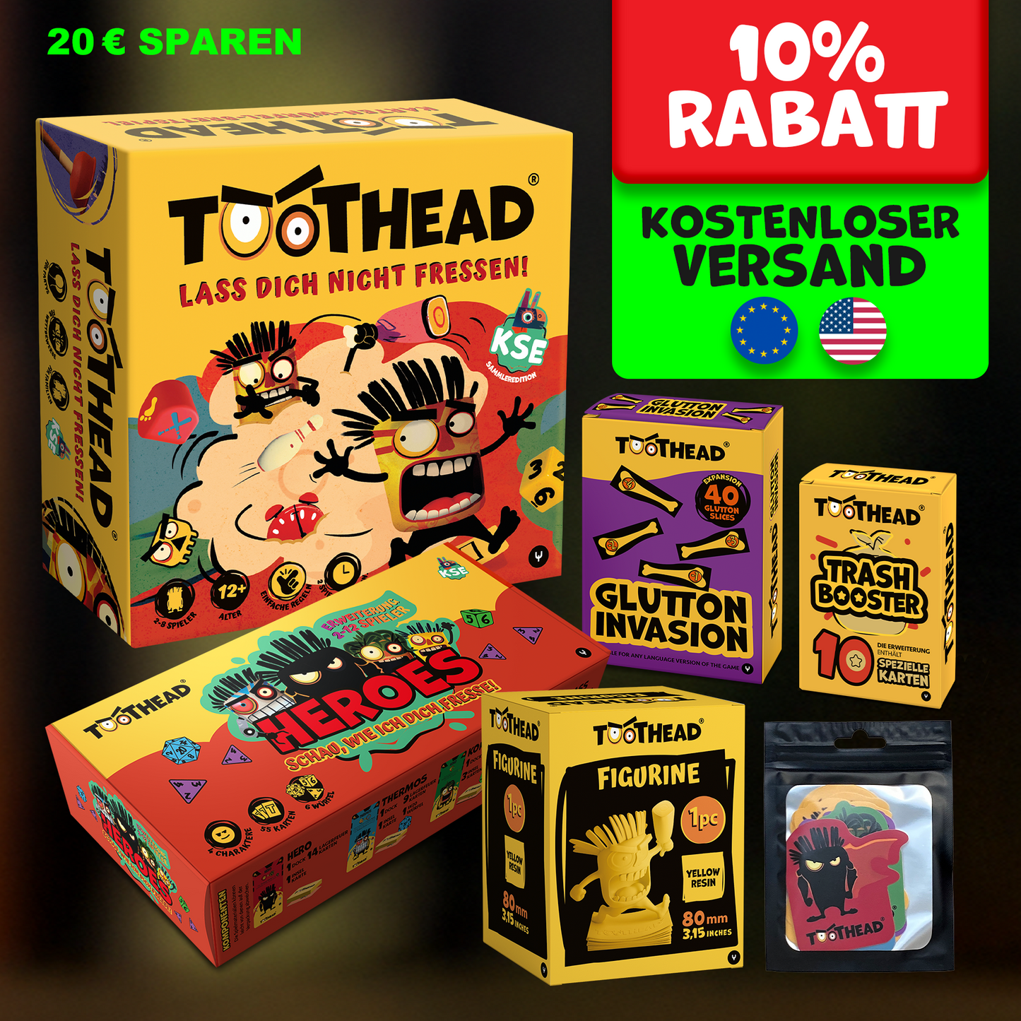 TOOTHEAD – Zestaw Geek